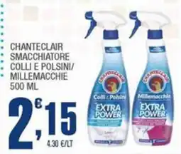 Splendidi e Splendenti Chanteclair smacchiatore collì e polsini/millemacchie offerta
