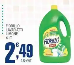 Splendidi e Splendenti Fiorillo lavapiatti limone offerta
