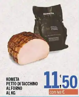 Gruppo Pascar Kometa petto di tacchino al forno offerta