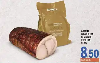 Kometa porchetta di maiale e rosetta
