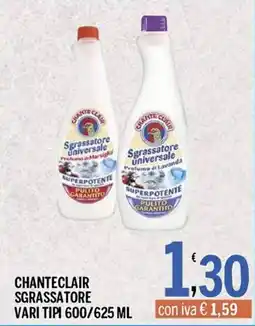 Gruppo Pascar Chanteclair sgrassatore offerta