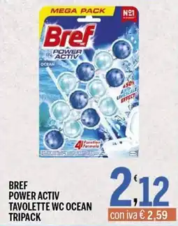 Gruppo Pascar Bref Power Activ Tavolette WC Ocean offerta