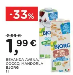 Poli Bevanda avena, cocco, mandorla Bjorg offerta