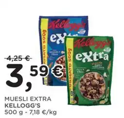 Poli Muesli Extra Kellogg's offerta