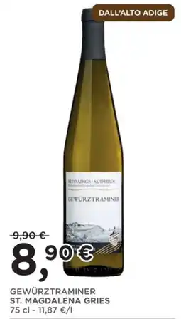 Poli Gewürztraminer St. Magdalena Gries offerta