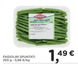 Poli Fagiolini spuntati Giorgini offerta