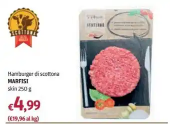 Futura Supermercati Hamburger di scottona MARFISI offerta
