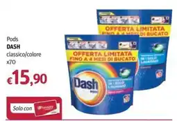 Futura Supermercati Pods Dash classico/colore offerta