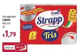Futura Supermercati Asciugatutto Strapp Tris offerta