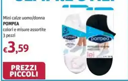 Futura Supermercati Mini calze Pompea offerta