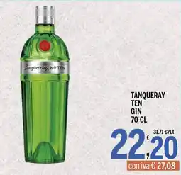 Gruppo Pascar Tanqueray Ten Gin offerta