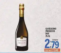 Gruppo Pascar Ca' Vescovo Prosecco DOC offerta