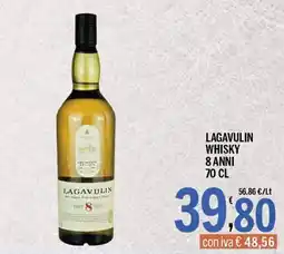 Gruppo Pascar Lagavulin whisky 8 anni offerta