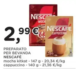 Poli Nescafé mocha kitkat offerta