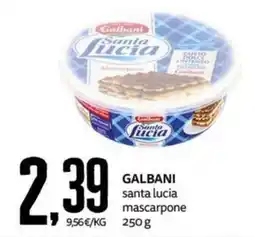 PRO7 Supermercati Galbani santa lucia mascarpone offerta