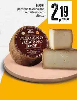 PRO7 Supermercati Pecorino Toscano DOP Busti offerta