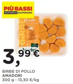 Poli Birbe di pollo Amadori offerta