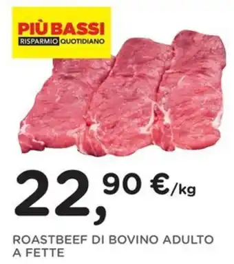 Poli Roastbeef di bovino adulto offerta
