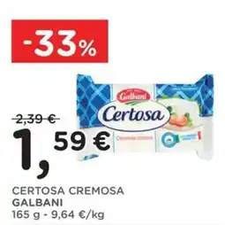 Poli Certosa cremosa Galbani offerta