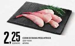 PRO7 Supermercati Code di rana pescatrice offerta