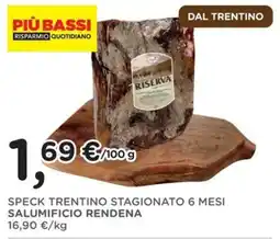 Poli Speck Trentino Riserva offerta