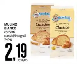 PRO7 Supermercati Mulino Bianco cornetti classici/integrali offerta