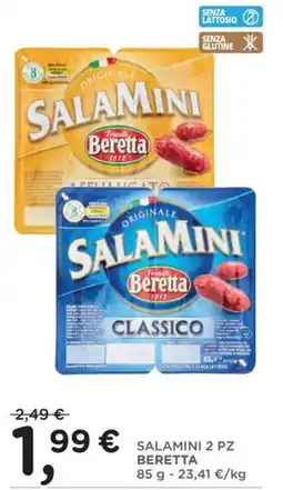 Poli Salamini 2 pz Beretta offerta