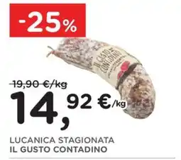 Poli Lucanica stagionata il gusto contadino offerta