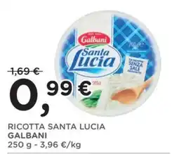 Poli Ricotta Santa Lucia Galbani offerta