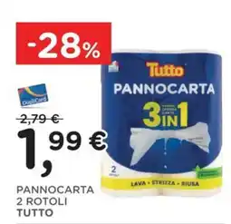 Poli Pannocarta 2 rotoli Tutto offerta