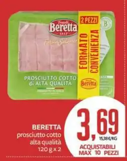 PRO7 Supermercati Beretta prosciutto cotto alta qualità offerta