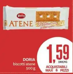 PRO7 Supermercati Doria biscotti atene offerta