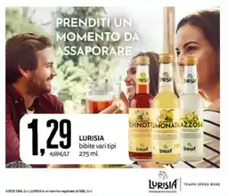 PRO7 Supermercati Lurisia bibite vari tipi offerta
