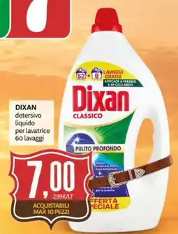 PRO7 Supermercati Dixan detersivo liquido per lavatrice offerta