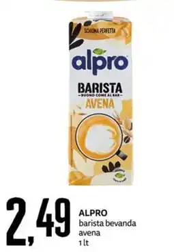 PRO7 Supermercati Alpro barista bevanda avena offerta