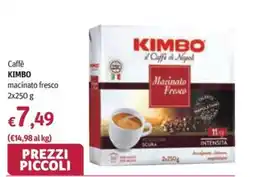 Futura Supermercati Caffè Kimbo macinato fresco offerta