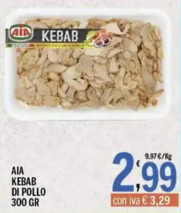 Gruppo Pascar AIA Kebab di pollo offerta