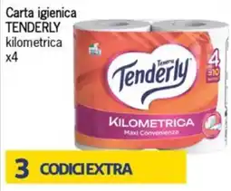 Futura Supermercati Carta igienica Tenderly Kilometrica offerta