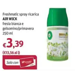 Futura Supermercati Freshmatic spray ricarica Air Wick offerta