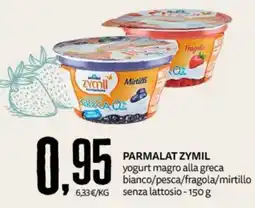 PRO7 Supermercati Parmalat Zymil yogurt magro alla greca offerta