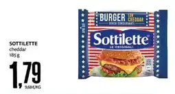 PRO7 Supermercati Sottilette burger con cheddar offerta