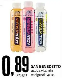 PRO7 Supermercati San Benedetto acqua vitamin offerta