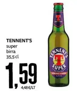PRO7 Supermercati Tennent's super birra offerta