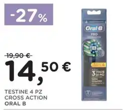 Poli Testine cross action oral b offerta