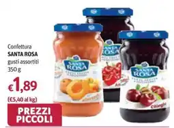 Futura Supermercati Confettura Santa Rosa gusti assortiti offerta