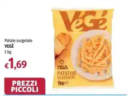 Futura Supermercati Patate surgelate VEGÈ offerta