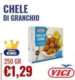 Fish's King Chele di surimi Vici offerta