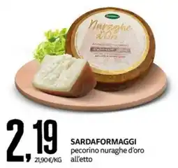 PRO7 Supermercati Sardaformaggi pecorino nuraghe d'oro offerta