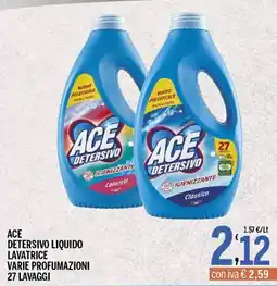 Gruppo Pascar Ace Detersivo liquido offerta