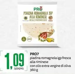 PRO7 Supermercati PRO7 piadina romagnola igp alla riminese offerta